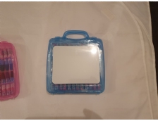 מזוודת צבעי פנדה+אלומניום, כחול