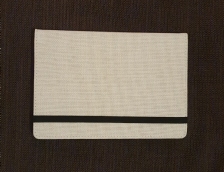 מחברת קנווס נשלפתA5, הדפסה דו צדדית,80דף, שורות (?בארגז)